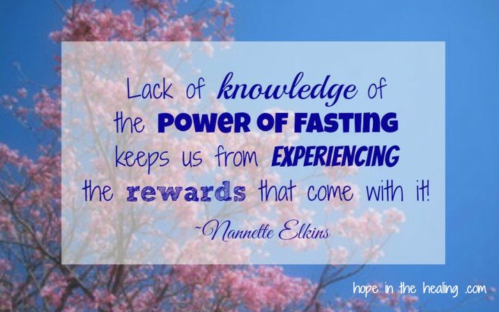 Fasting with Knowledge = power
