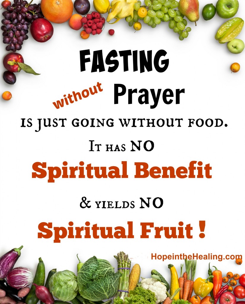 Fasting together in January Series!