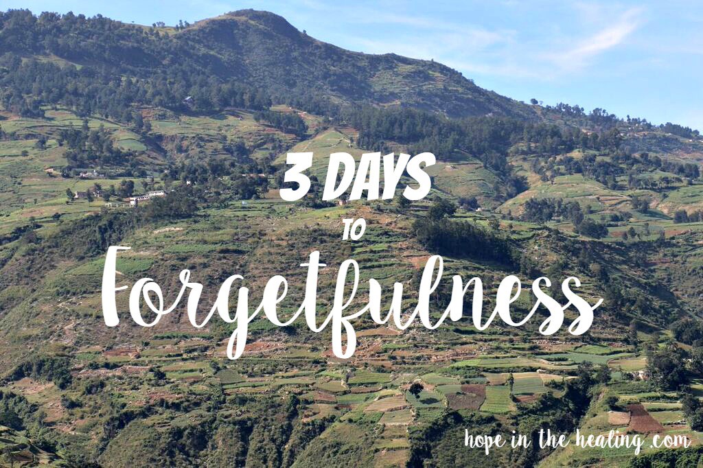 3 Days to Forgetfulness