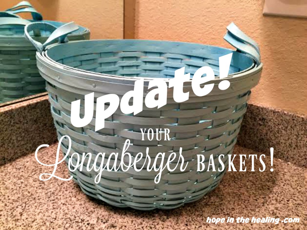 update your longaberger baskets